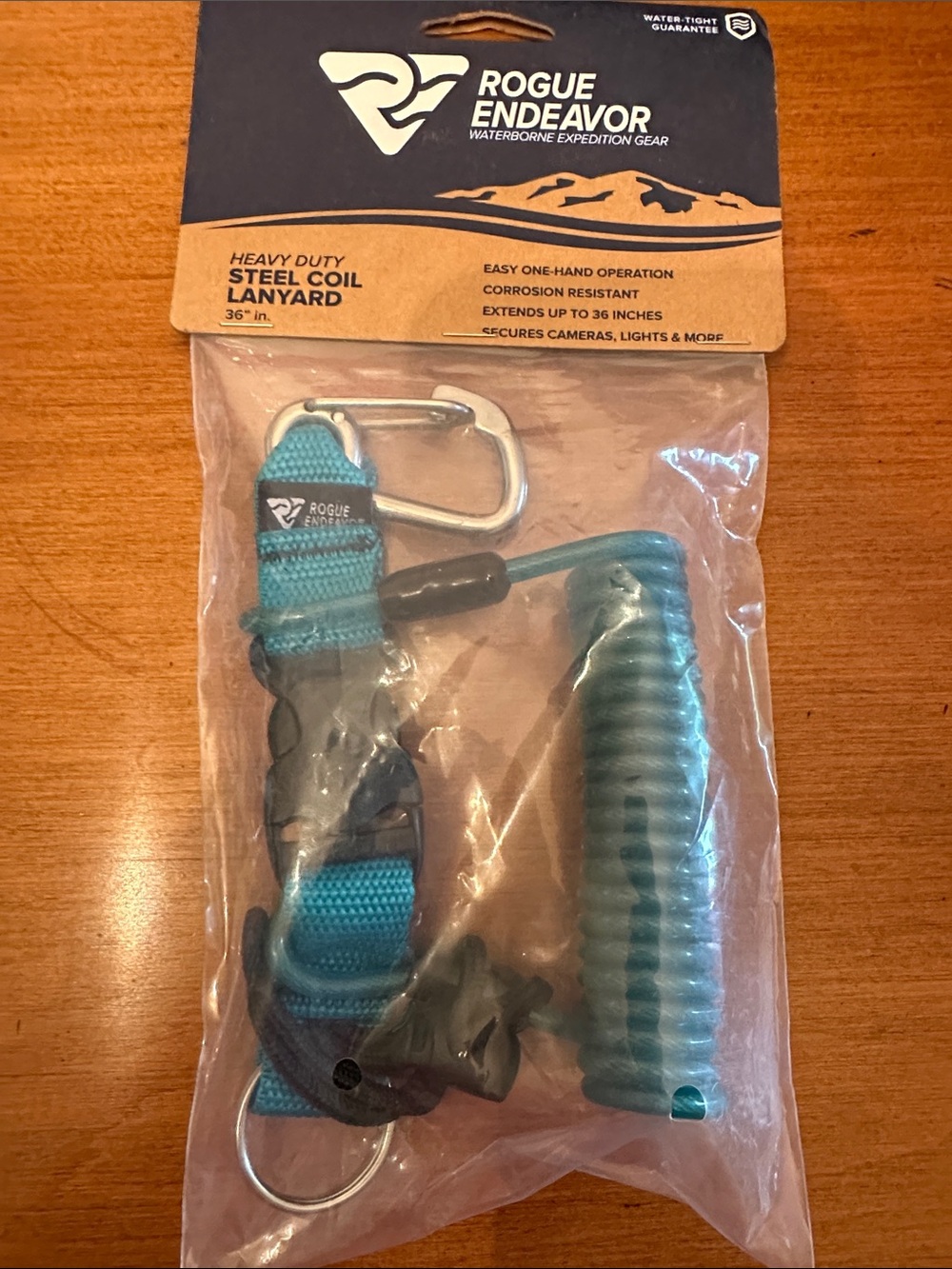 New Rogue Endeavor Waterproof steel coil Lanyard